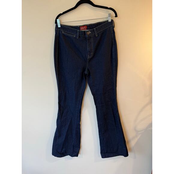 Johnny Was x Sasson Rue de la Flare Denim Jeans Vintage Inspired size 28 - Picture 1 of 15